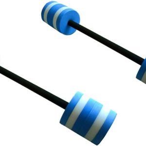 Keebgyy 2Pcs Water Dumbbells, Aquatic Swim Bars and Dumbbell for Learning to Swim, Aqua Training Barbell Water Aerobic Exercise Foam Dumbbell Water Sports Fitness Tool
