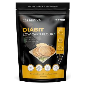 Low Carb Flour | 5g Net Carb, 10g Protein (48%), 0g Fat Per Roti | Sugar Control Diabetic Friendly | Lab Tested | No Additives | No Preservatives | Rich in Micro Nutrients (750 g)
