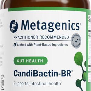 Metagenics CandiBactin-BR – Concentrated Berberine for Intestinal Support* – with Berberine, Oregon Grape & Coptis Root Extract – Gut Health Supplements* – Gluten-Free – Vegetarian – 180 Tablets