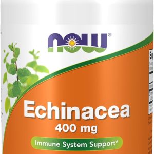 NOW Supplements, Echinacea (Purpurea Root) 400 mg, Immune System Support*, 250 Veg Capsules