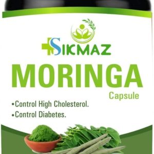 Natural Organic Moringa (100 Gm 60 Capsule) Moringa Oleifera Capsules 100% Pure USDA Organic Moringa Leaf Powder Supplement Nutrient-Rich Vegetarian Green Superfood. Non GMO, USDA Approved,