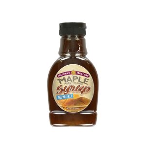 Nature’s Hollow Sugar Free Syrup: Gluten Free and Keto Pancake Syrup – 25 Cals Per Serving Healthy Breakfast for Diabetics and Low-Carb Lovers – 8oz Sugar Free Maple Syrup