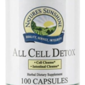 Nature’s Sunshine Cellular Detox, 100 Capsules, Kosher | Natural Digestive System Supplement That Helps Facilitate Bowel Movement with Herbs