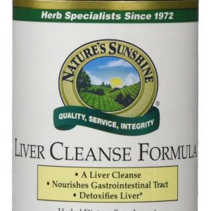 Nature’s Sunshine Liver Cleanse Formula, 100 Capsules | A Blend of Herbs Designed to Nourish the Liver and Gallbladder Through Cleansing and Detoxification