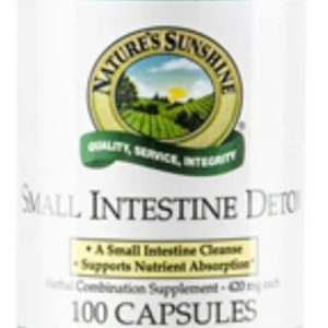 Nature’s Sunshine Small Intestine Detox, 100 Capsules | Natural Formula Soothes Digestive Tissue and Helps with the Breakdown of Proteins