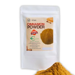 Organic Premium Cinnamon Powder Product of Sri Lanka 2.5 Oz Special Grade Ceylon Cinnamon Powder Gluten-Free, Non-GMO – Baking, Cooking & Beverages True Ground Cinnamon Powder Harvested in Ceylan