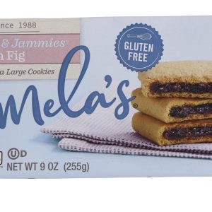 Pamela’s Products Figgies & Jammies Extra Large Cookies Gluten Free Mission Fig — 9 oz (Pack of 4)