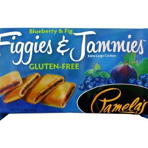 Pamela’s Products Gluten Free Figgies and Jammies Cookies, Blueberry and Fig, 9 Ounce