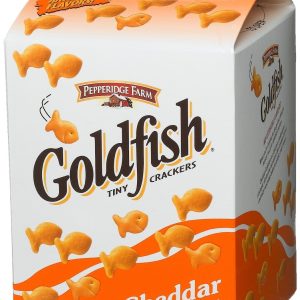 Pepperidge Farm Cheddar Goldfish Baked Snack Crackers Large 31 Ounce