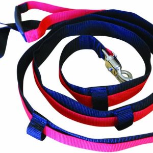 Prism Fitness Quick Release Speed Resistance Training Tool, Durable 10-Foot Nylon Leash with Wide, Easy-Grip Handle, Sprint Resistor, Made