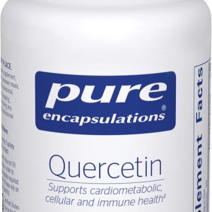 Pure Encapsulations Quercetin – 500 mg – Immune Support, Cellular Health & Heart Health – Antioxidant Supplement – Gluten Free & Non-GMO – 60 Capsules