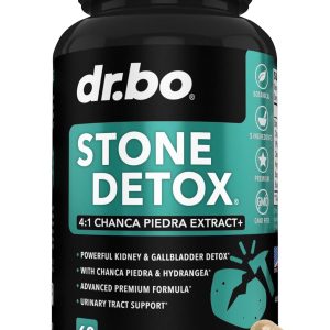 Stone Breaker Chanca Piedra Capsules – Stone Detox for Kidney Cleanse Detox, Gallbladder Formula with Hydrangea Root – Natural Gallstones Kidney Stones Dissolver Gallbladder Flush Pills – 60 Capsules