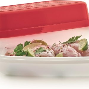 Tupperware Season-Serve Marinating Container, Dishwasher Safe and BPA Free Container (2.9 L/12.5 Cups)