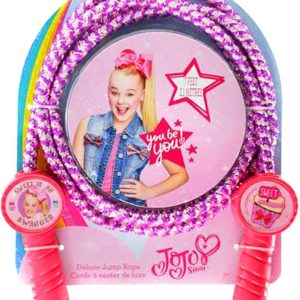 United Pacific Design JoJo Siwa Girls Deluxe Jump Rope 7 Feet Classic Outdoor Toy Promotes Exercise