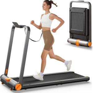 WALKINGPAD MC11 Folding Treadmill 2 in 1 Walking Pad Under Desk Foldable Walking and Running Treadmills for Office and Home No Installation Required 1-7.5mph