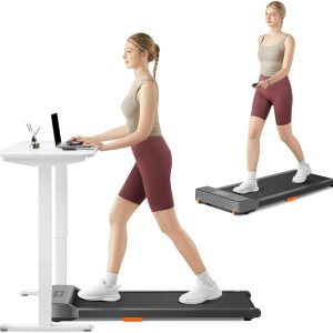 WALKINGPAD Z1SE Walking Pad for Home Office, Under Desk Treadmills 2.25 HP Portable Walking Jogging Machine with 265 lbs Weight Capacity Remote Control and LED Display (Gray)