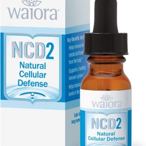 Waiora NCD2 Activated Liquid Zeolite Drops, Mix in Food/Drinks, Natural Body Cleanse & Promote Immune Support, All Natural, pH Balance Zeolite Liquid Drops – 1 Bottle (0.5 oz.) 90 serv.