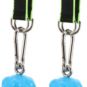Wakauto Climbing Grip Grips 1 Set of Non-Slip Grips for Strength Trainer Straps for Hanging in the Gym Training Aid with Sling