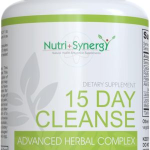 15 Day Cleanse Advanced Herbal Complex – Colon Cleanse and Detox – Improved Intestinal Health
