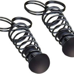 2pcs Heavy Grip Metal Finger Grippers Endurance Trainer for Forearm Strength Fitness Exercise Tools Black Ideal for Strength Training and Hand Rehabilitation