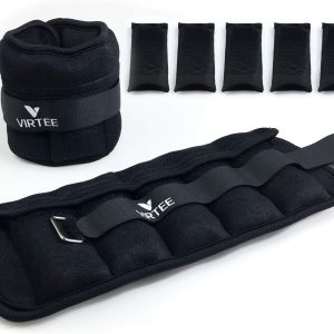 Adjustable Ankle Weights for Women Men Kids, Wrist Weight Set 1-5/11 lbs(1 Pair) with Removable Weight for Jogging, Walking, Gymnastic, Workout