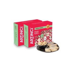 Artinci Sugar-Free Kaju Katli – Premium Indian Cashew Sweets, Daibetic-Friendly, Low-Carb, Gluten-Free, 100% Natural