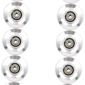 BESPORTBLE 10pcs Aluminum Alloy Pulley Sport Lift Load Bearing Pulley Cable Pulley Tool Accessories Pulley Gym Wheel Bearings Fitness Tool Fitness Equipment Pulley Wheel Universal Steel Cable