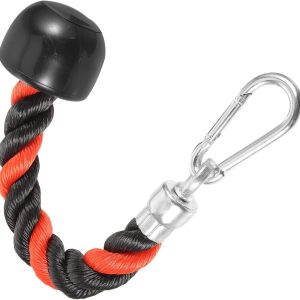 BESPORTBLE Tricep Rope Cable Attachment for Gym Heavy Duty Biceps Pull Rope Nylon Fitness Training Tool Single Rope Cable for Muscle Exercises