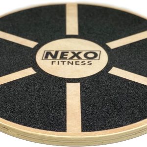 Balance Board Trainer – Great for Squats Pushups Standing Desk – Core & Stability Tool