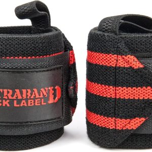 Contraband Black Label 1001 Weight Lifting Wrist Wraps w/Thumb Loops (Pair) – Competition Grade Wrist Support USPA Approved for Powerlifting, Bodybuilding, Strongman
