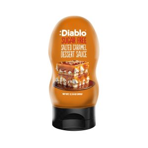 Diablo Salted Caramel Dessert Sauce | Sugar Free | Gluten Free | Diabetic Friendly | Hamper Available – Perfect for Gifting | 360g 12.70oz