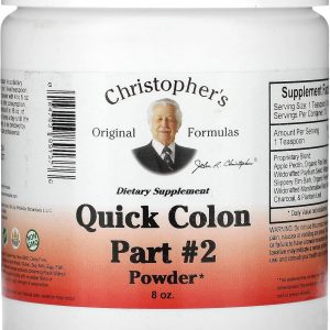 Dr. CHRISTOPHER’S, Cleanse Quick Colon D-Tox Powder – 8 oz