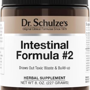 Dr. Schulze’s | Intestinal Formula #2 | Herbal Colon Cleanse Formula | 8 Oz. Jar