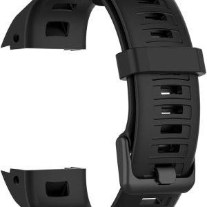 FitTurn for Garmin Instinct 2/Instinct /Instinct Tactical/Esports/Solar/Tide Bands, Replacement Silicone Water Resistant Fitness Watch Wrist Band Strap for Instinct Smartwatch with Adapter Tools -Black