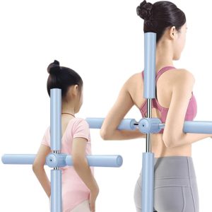 Fitness Yoga Stick Posture for Corrector Training Yoga Body Sticks Lung Opener for Fuller Breathing Yoga Sticks Stretching Tools Back Correction Stick Home Exercise Equipment for Women Kids