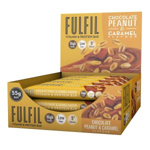 Fulfil Peanut And Caramel Vitamin And Protein Bar, 1500 g