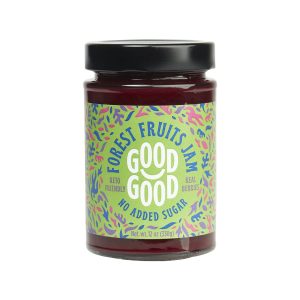 GOOD GOOD No Added Sugar Forest Fruit Jam – Keto Friendly Jelly – Low Carb, Low-Calorie and Vegan – Diabetic Friendly – 12oz / 330g (Pack of 1)