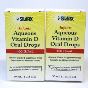 Infants Aqueous Vitamin D Oral Drops 400IU/ml 2-Pak (2 x 50ml)
