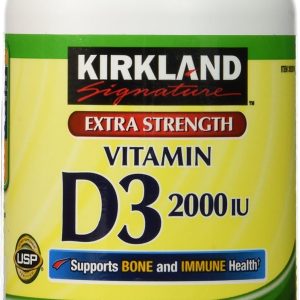 Kirkland Extra Strength Vitamin D-3 2000 IU 600 Soft Gels
