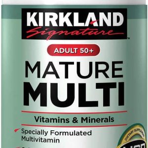 Kirkland Signature Adult 50+ Multi Vitamins & Minerals, 400 Tablets (2 Pack)