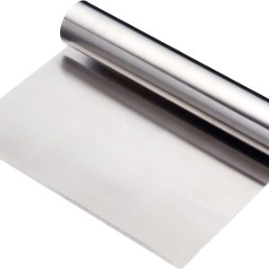 KitchenCraft Stainless Steel Vegetable Chopper/Food Scoop, 15 x 11.5 cm (6″ x 4.5″), Silver