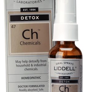 Liddell Homeopathic Chemical Detox Spray, 1 Fluid Ounce