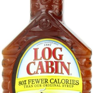 Log Cabin Sugar Free Syrup 24 oz Bottles (2 Pack)