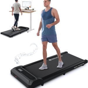 Mobvoi Walking Pad Treadmill Under Desk Compact Portable Treadmills for Home Office Walking Jogging Machine with Remote Control 265 LBS Easy Storage