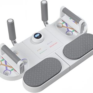 Multi-Function Plank Support Aid, Push-Up Support With Digital Display, Resistance Bands,Chest And Abdominal Muscle Training Tool, Fitness Equipment For Home Use