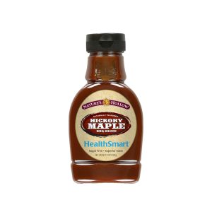 Nature’s Hollow HEALTHSMART Hickory Maple BBQ Sauce – Low Calorie, Low Carb, Gluten Free, Keto, and Sugar Free BBQ Sauce, Barbecue Sauce Enhances the Flavor of Meats and Vegetables – No Added Sugar