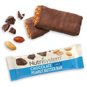 Nutrisystem® Chocolate Peanut Butter Lunch Bars Bundle, 11g of Protein, Helps Support Weight Loss – 10 Count