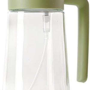 Oil Sprayers, 2-in-1 Oil Sprayer for Kitchen & Grilling, 470ml Large Capacity, Fine Mist & Stream Modes, Anti-Drip Design for Healthy Cooking & Baking