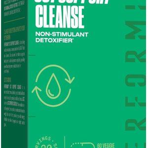 PERFORMIX SST Support Cleanse Non-Stimulant Liver Detox 60 Capsules – Made with Milk Thistle and Turmeric to Support Healthy Liver Function and Promotes Regularity