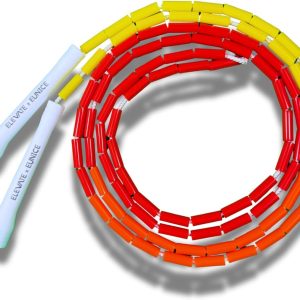 Professional Beaded Jump Rope – 3m Adjustable, Quality Beads & Poly Cord – For Freestyle, Cardio & Tricks – All Levels & Indoor/Outdoor Use